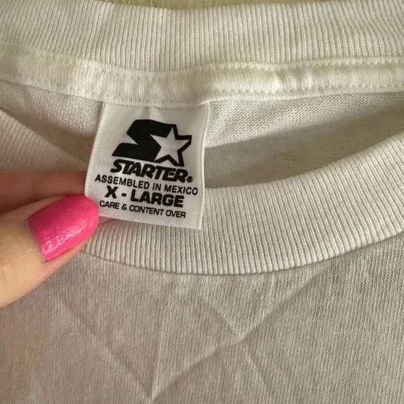 Vintage Starter 1997 Chicago Bulls Champs T-Shirt EUC XL